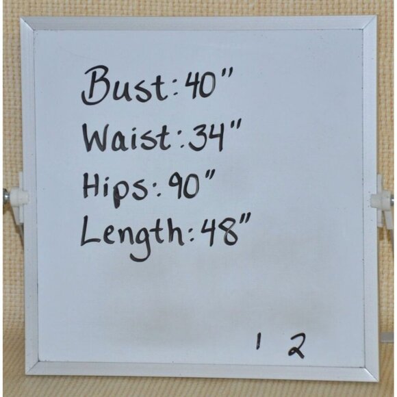 Hand Made Blue & Beige Nautical Coastal Sundress Size L Embroidered Bird Pattern - Picture 14 of 14